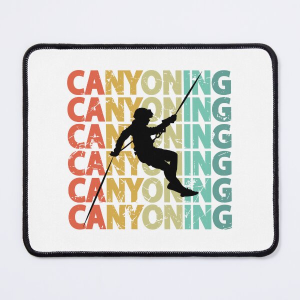 Item preview, Canyoning Rappelling Abseiling Canyoneer Vintage designed and sold by TheInkElephant.