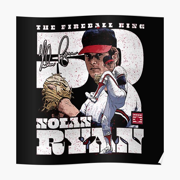 Nolan Ryan Bloody Poster No Frame 