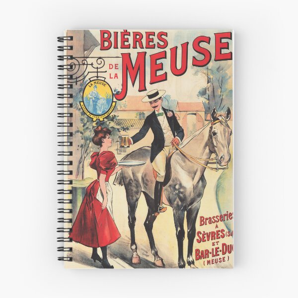 Item preview, BIERES DE LA MEUSE 1900s Vintage French Beer Poster  designed and sold by retroposters.