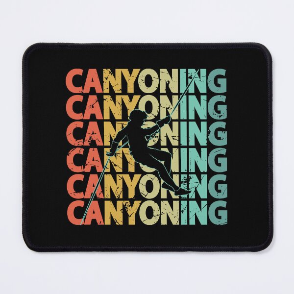 Item preview, Canyoning Rappelling Abseiling Canyoneer Vintage designed and sold by TheInkElephant.