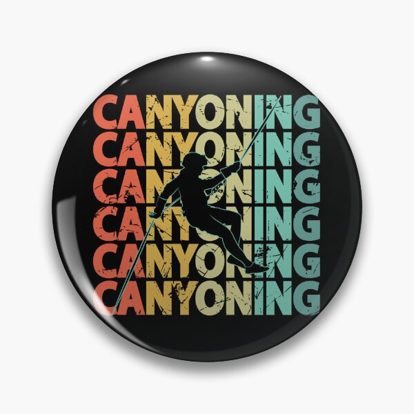 Item preview, Canyoning Rappelling Abseiling Canyoneer Vintage designed and sold by TheInkElephant.