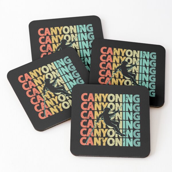 Item preview, Canyoning Rappelling Abseiling Canyoneer Vintage designed and sold by TheInkElephant.