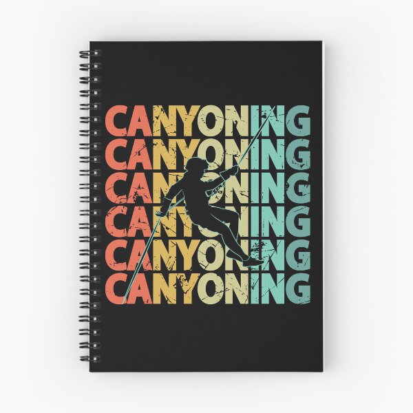 Item preview, Canyoning Rappelling Abseiling Canyoneer Vintage designed and sold by TheInkElephant.