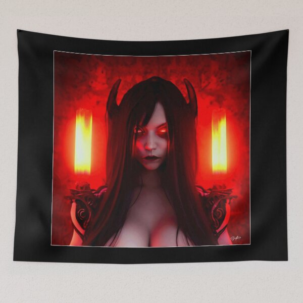 Item preview, DEMON GIRL #10 (FRAMED) designed and sold by RICK-TURNER.