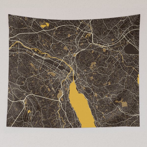 Item preview, Zurich City Map of Switzerland - Pastel designed and sold by deMAP.