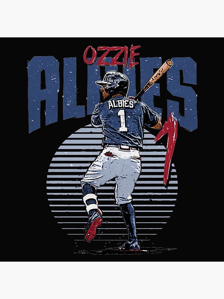 ozzie albies rise Art Board Print for Sale by mahascript