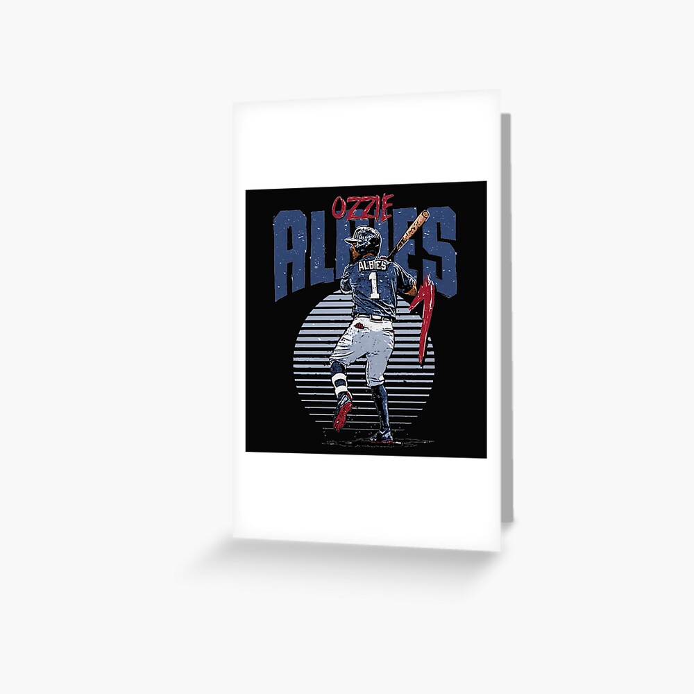 ozzie albies rise Art Board Print for Sale by mahascript