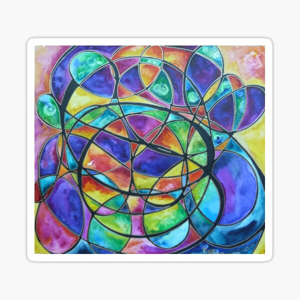 Map of the universe Sticker