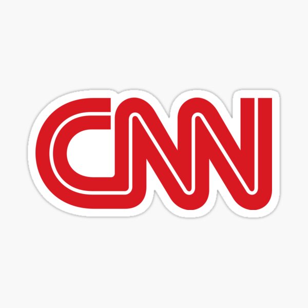 CNN sticker Sticker