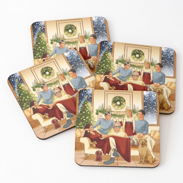 Item preview, Andrea Bocelli Family Christmas Art designed and sold by BryannaLaRussa.