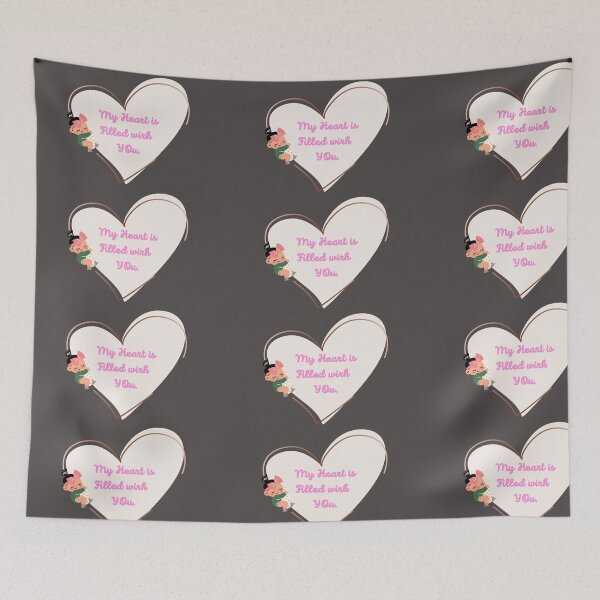 Item preview, ALL IN MY HEART designed and sold by MookTupnoy.