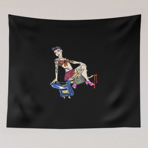 Item preview, Rockabilly tattoo godess designed and sold by GameSlinger.