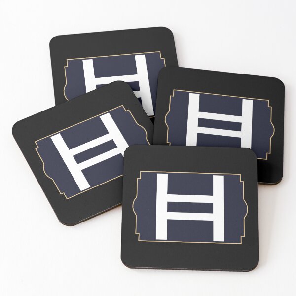 Item preview, Hedera HBAR Crypto Altcoin - White Logo with Vintage Frame designed and sold by CryptoMoods.