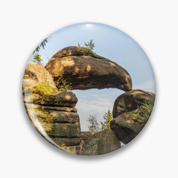 Item preview, Sandstone netural arch with blue sky above designed and sold by honza28683.