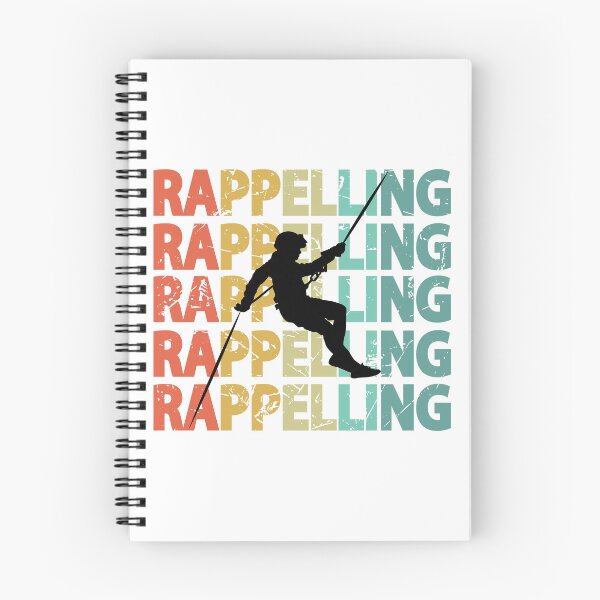 Item preview, Rappelling Canyoning Abseiling Canyoneer Vintage designed and sold by TheInkElephant.