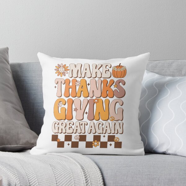 Item preview, Make Thanksgiving Great Again Funny Turkey Day Groovy designed and sold by GravitiTees.