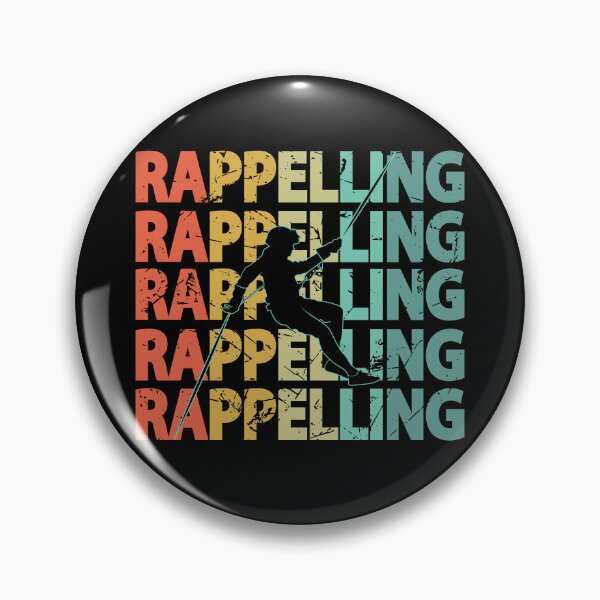 Item preview, Rappelling Canyoning Abseiling Canyoneer Vintage designed and sold by TheInkElephant.