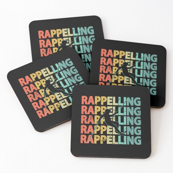 Item preview, Rappelling Canyoning Abseiling Canyoneer Vintage designed and sold by TheInkElephant.