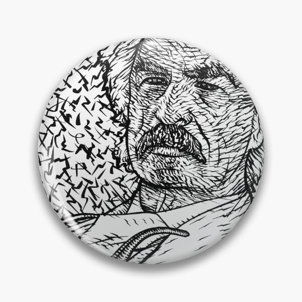Item preview, MARK TWAIN - ink portrait .2 designed and sold by lautir.
