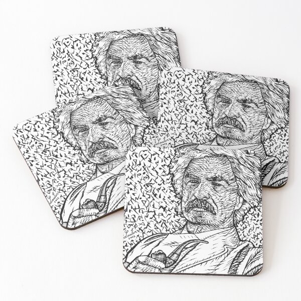 Item preview, MARK TWAIN - ink portrait .2 designed and sold by lautir.