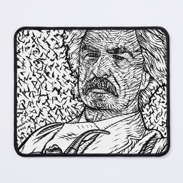 Item preview, MARK TWAIN - ink portrait .2 designed and sold by lautir.