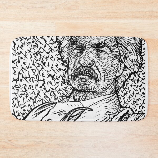 Item preview, MARK TWAIN - ink portrait .2 designed and sold by lautir.