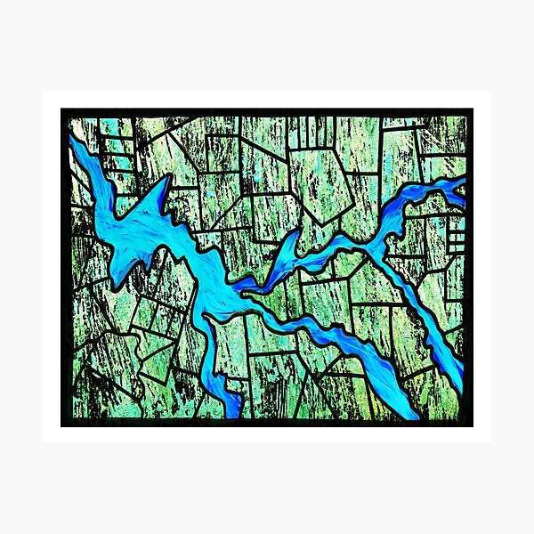 Aperçu de l'œuvre Le Delta créée et vendue par AwayLaughing.