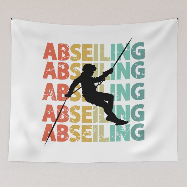 Item preview, Abseiling Rappelling Canyoning Canyoneer Vintage designed and sold by TheInkElephant.