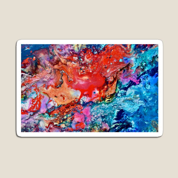 Magie cosmique 1 - Abstrait Magnet