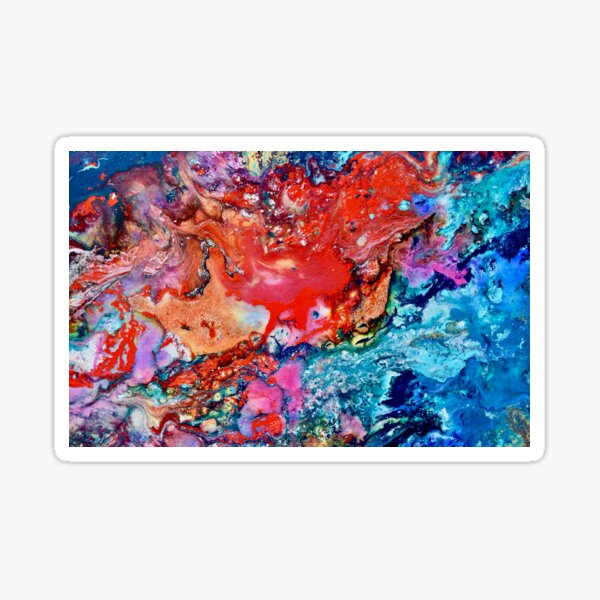Magie cosmique 1 - Abstrait Sticker
