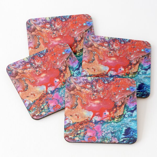 Item preview, Magie cosmique 1 - Abstrait designed and sold by Fleuressenceart.