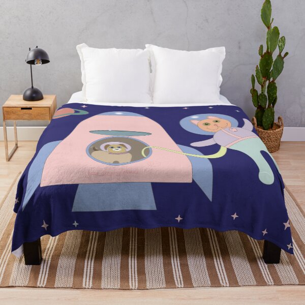 Item preview, SPACEWALKER LETS CAT GO FIRST designed and sold by Jean Gregory Evans.