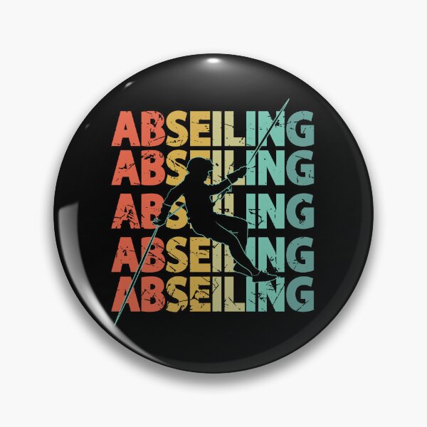 Item preview, Abseiling Rappelling Canyoning Canyoneer Vintage designed and sold by TheInkElephant.