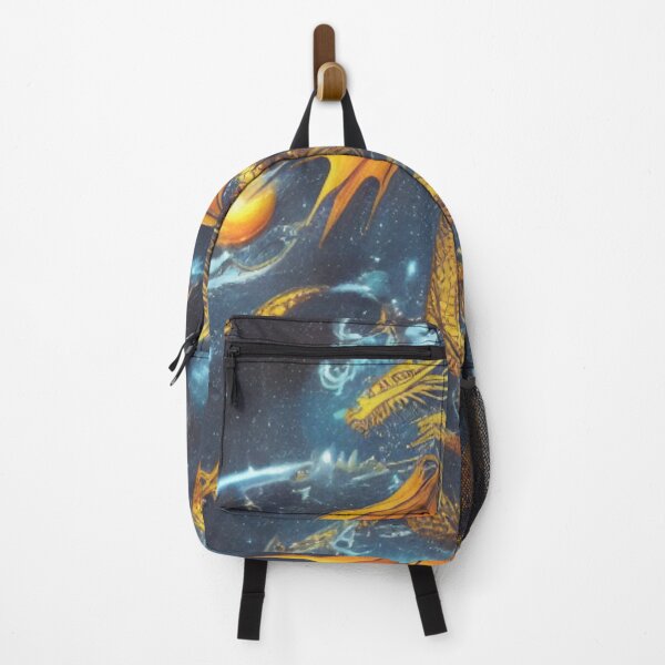 Item preview, Gold dragon in space designed and sold by ArtySaxon.