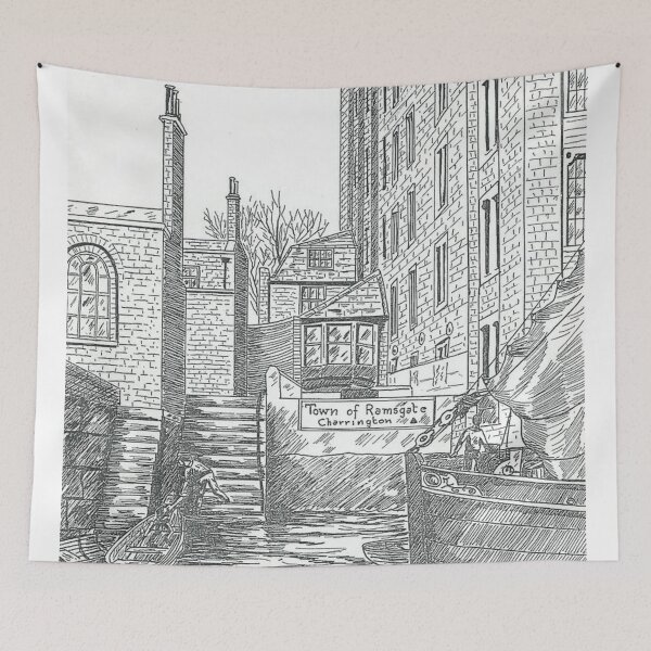 Item preview, THE TOWN OF RAMSGATE PUB WAPPING  LONDON  designed and sold by Mackenzie Moulton International Artist .