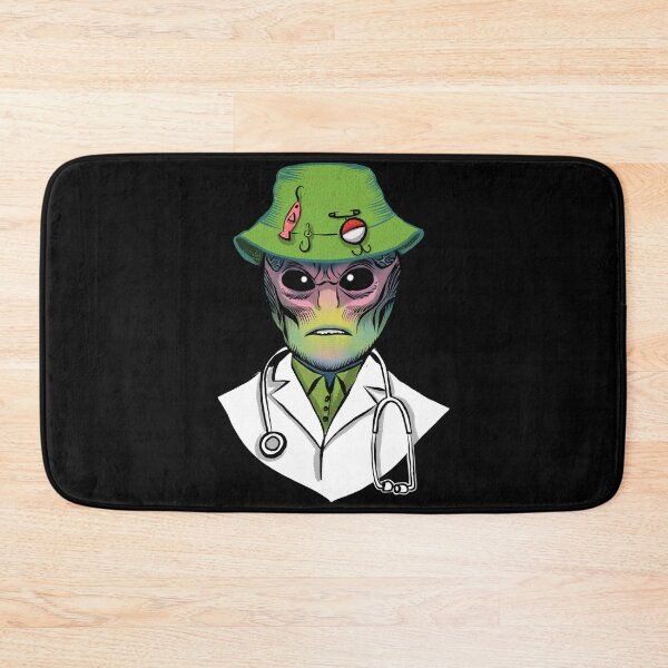 Item preview, Resident alien caricature drawing with magnifying glass    designed and sold by AlaHarrison.
