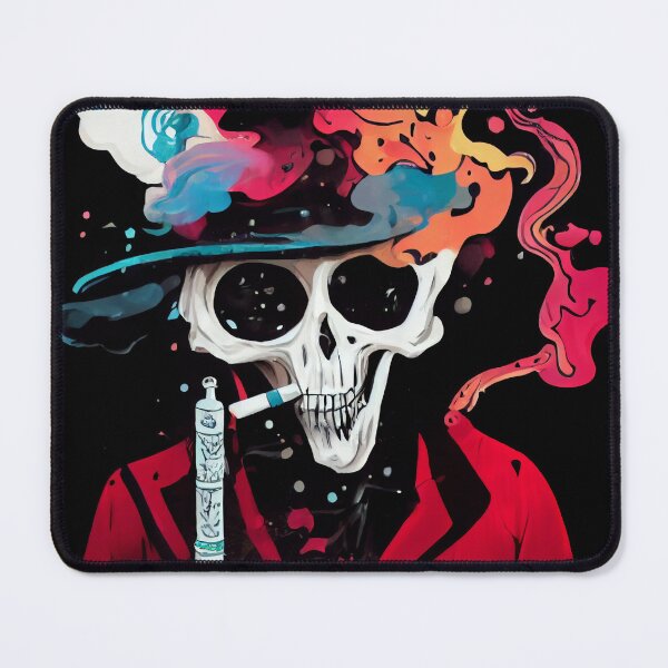 Item preview, The Grim Reaper smoking designed and sold by flowinglobe.