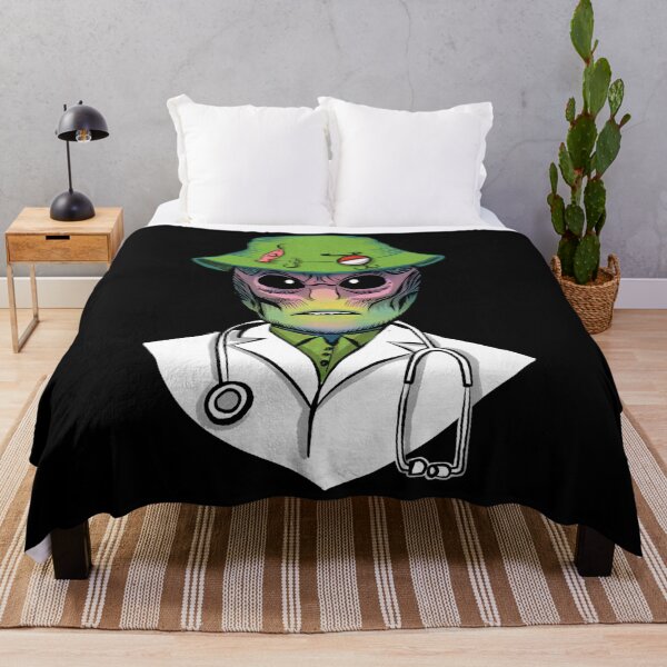 Item preview, Resident alien caricature drawing with magnifying glass    designed and sold by AlaHarrison.
