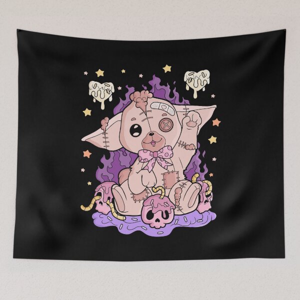 Item preview, Horror Pastel Goth Creepy Kawaii Gift Chibi Kawaii Horror designed and sold by DSWShirts.