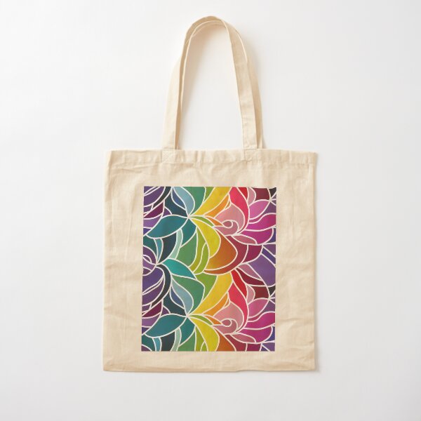 Item preview, Rainbow Colored Stained Glass Vibrant and Colorful Positive Vibes LGBT  designed and sold by CGSGraphics.
