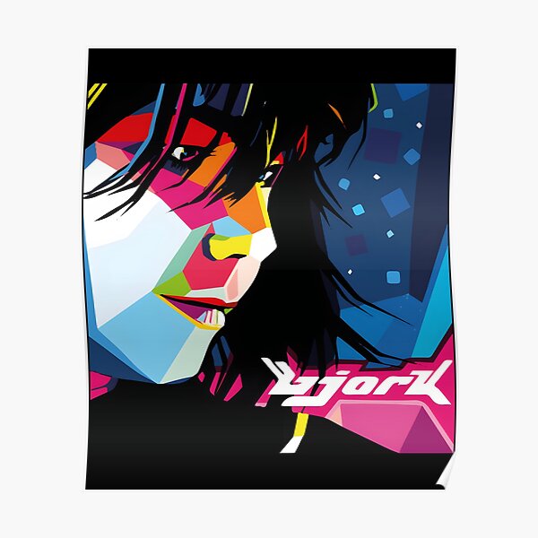 "Bjork pop art Classic " Poster for Sale by vanitacml7 | Redbubble