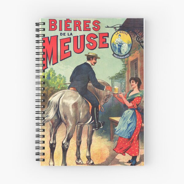 Item preview, BIERES DE LA MEUSE 1900s French Beer Advertisement Poster  designed and sold by retroposters.