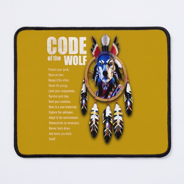 Item preview, Code of the Wolf designed and sold by IcalsaidArt.