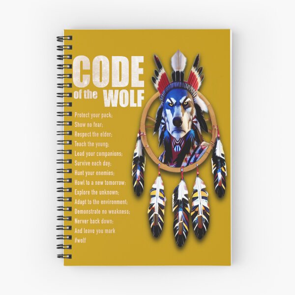 Item preview, Code of the Wolf designed and sold by IcalsaidArt.