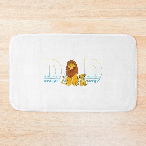 Item preview, The Lion King Simba and Mufasa Dad  Garphic Gift Men designed and sold by CarmeFox.