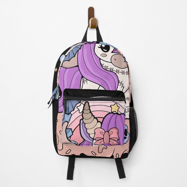 Item preview, Chibi Horror Unicorn Creepy Kawaii Gift Pastel Goth designed and sold by DSWShirts.