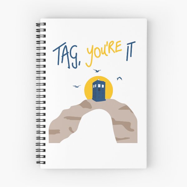 Item preview, Tag, You're It Thirteenth Doctor Regeneration Final Words Power Of The Doctor designed and sold by Blue Box Artworks.