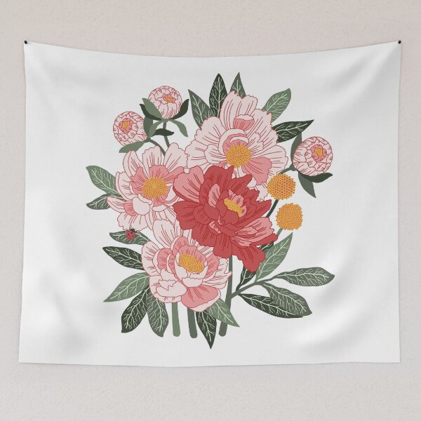 Item preview, Peony bouquet designed and sold by Ema Tudose.