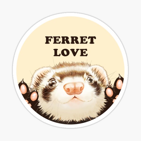 Item preview, FERRET LOVE Sable designed and sold by ICHIGODAWASHI.