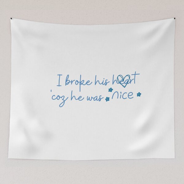 Item preview, I broke his heart / Midnight Rain designed and sold by BloompodDesigns.
